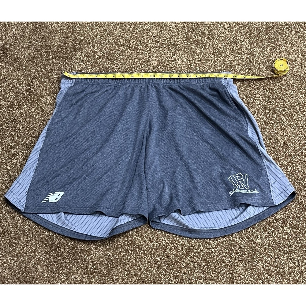 Wow Factor Baseball New Balance Men's Training Shorts Heathered Gray XXL NWOT